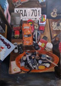 9, persa de antigüedades